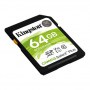 Kingston | Canvas Select Plus | UHS-I | 64 GB | SDXC | Flash memory class 10 - 3